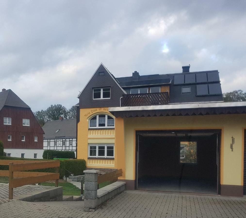 Ferienhaus Alte Post Mulda Bagian luar foto