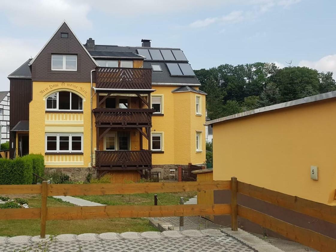 Ferienhaus Alte Post Mulda Bagian luar foto